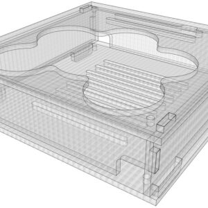 kCap - laser cut housing (DXF model) [Digital]
