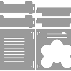 kCap - laser cut housing (DXF model) [Digital] - Image 3